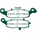 Pastillas de freno ebc fa229 kawasaki er 6f 650