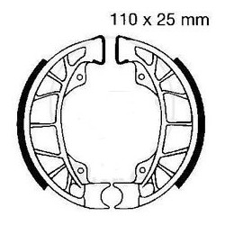 Zapatas freno trasero ebc piaggio zip 50 2t. del año 97 al 12