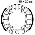 Zapatas freno trasero ebc piaggio zip 50 2t. del año 97 al 12