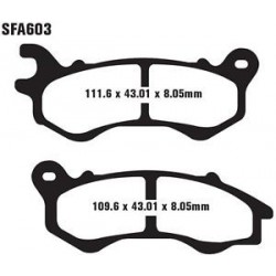 Pastillas freno delantero ebc honda pcx 125 sfa603