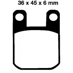 Pastilla freno delantero ebc fa115hh derbi  senda