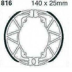 Zapatas freno trasero 0riginales piaggio liberty 125