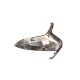 Cubierta superior izquierda negra honda silver wing 400 usada 30€