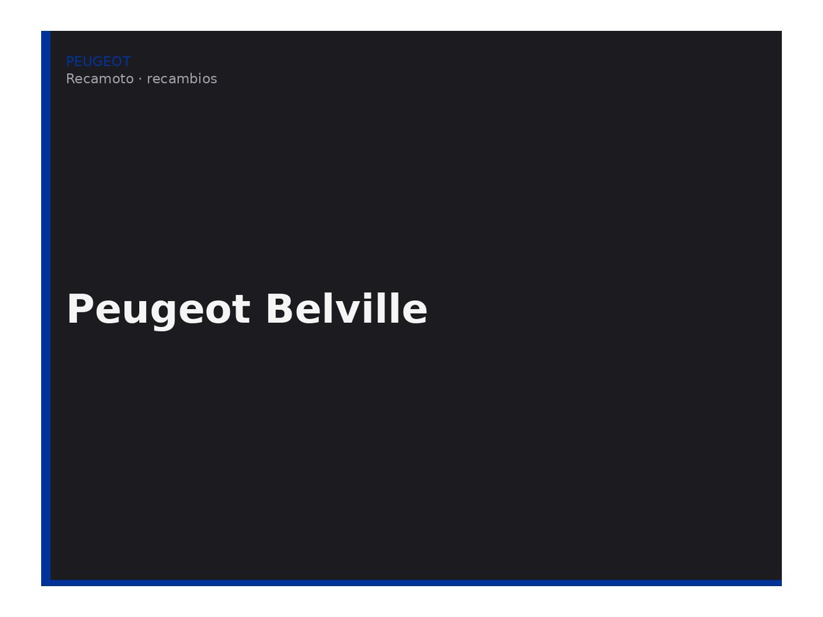 Peugeot Belville