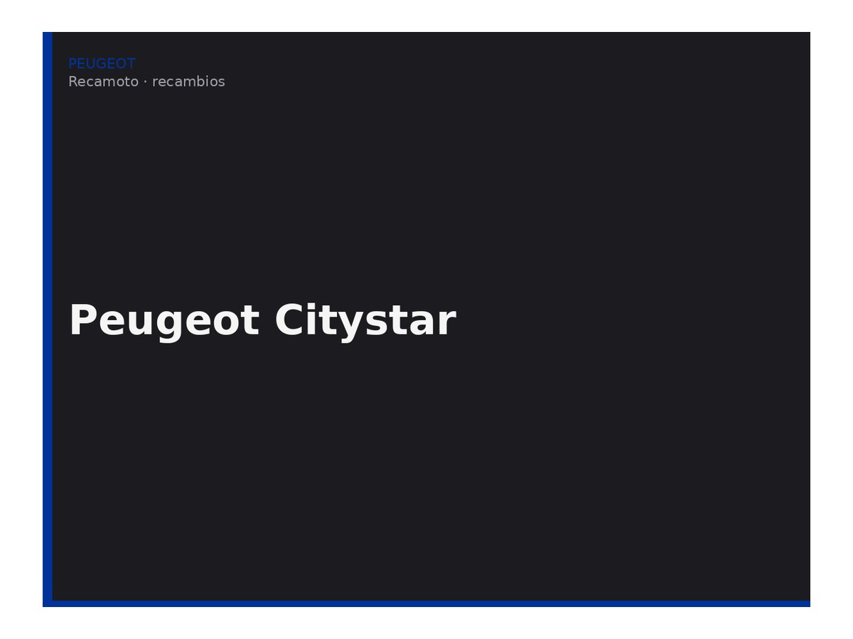 Peugeot Citystar