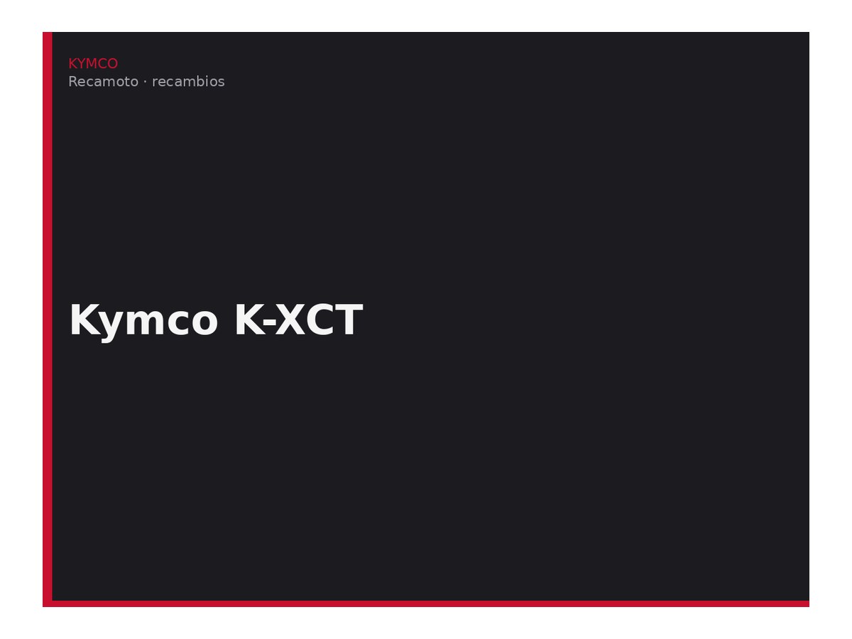 Kymco K-XCT