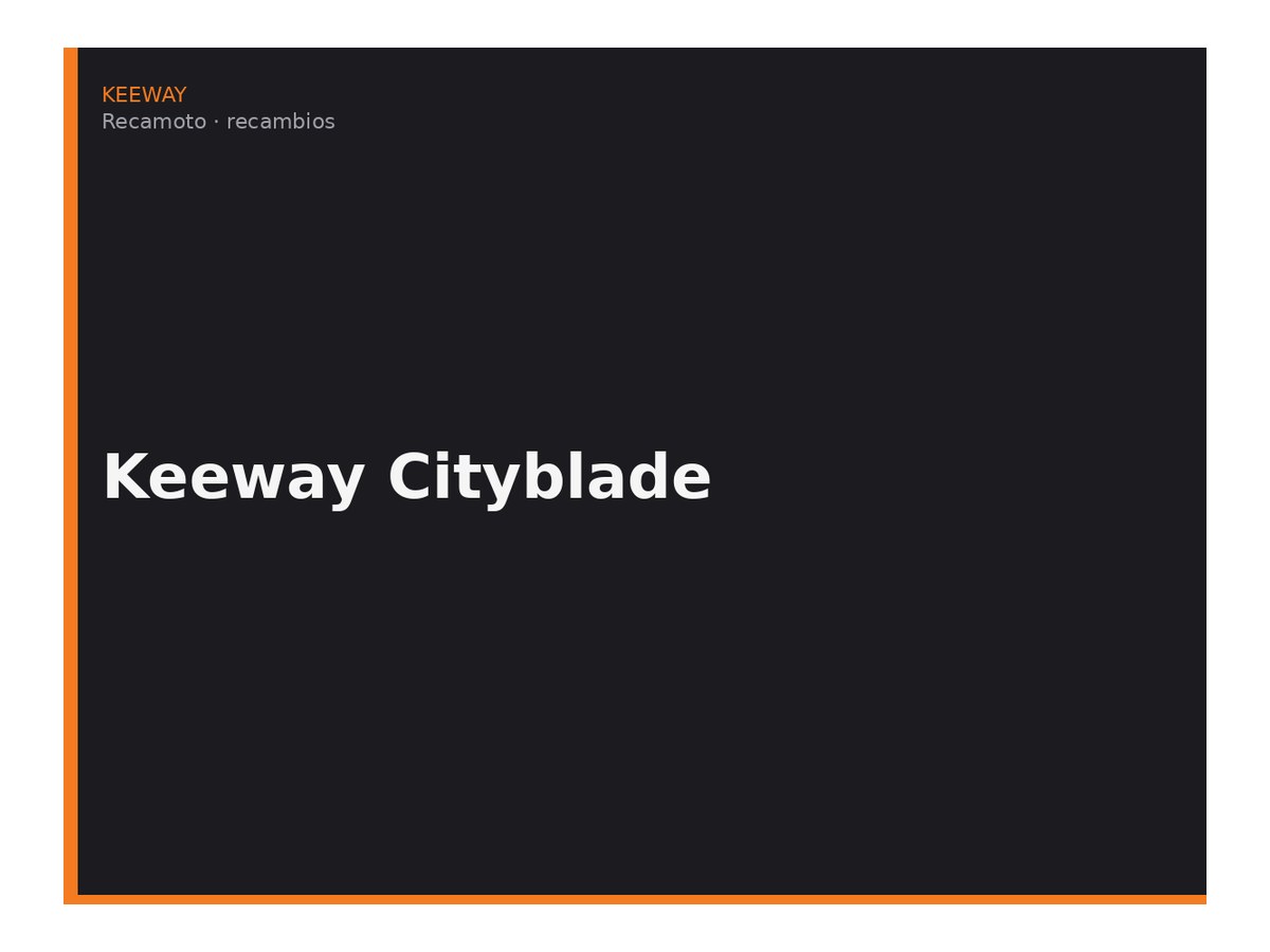 Keeway Cityblade