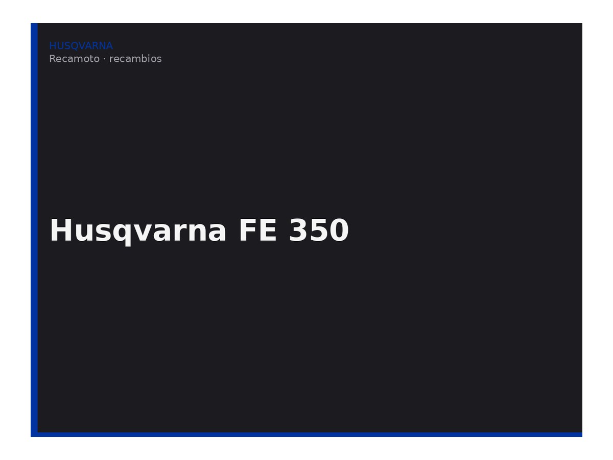 Husqvarna FE 350